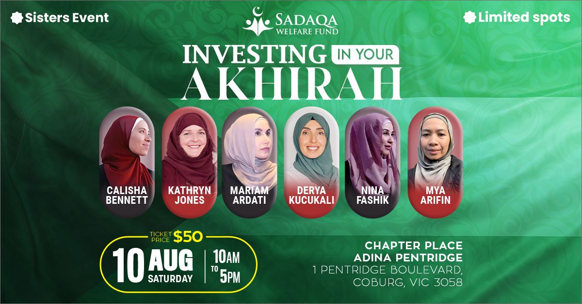 Investing In Your Akhirah